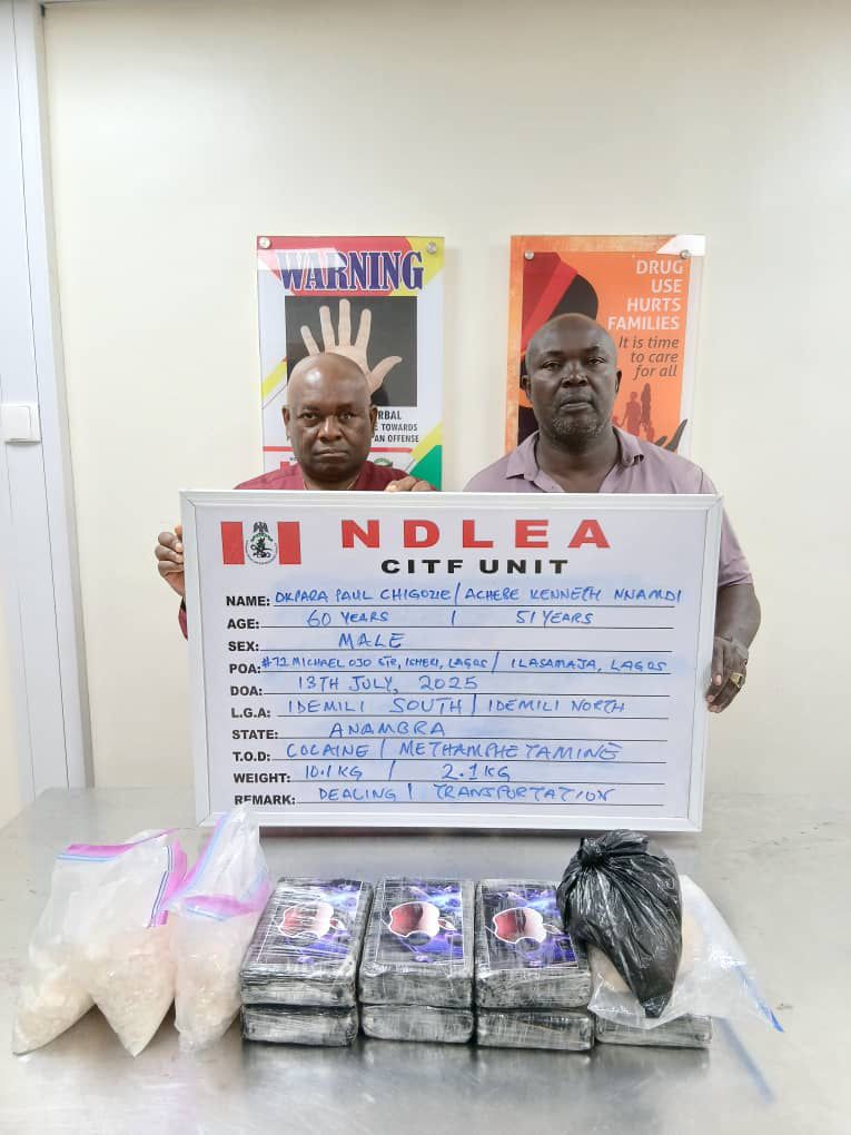 NDLEA Arrests Drug Kingpin After Seven Years on the Run, Seizes Over 100 Tonnes of Narcotics Nationwide 1 NDLEA Arrests Drug Kingpin After Seven Years on the Run, Seizes Over 100 Tonnes of Narcotics Nationwide