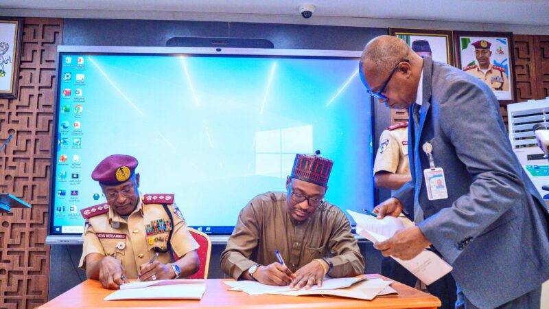 NSIB, FRSC Sign Landmark Pact to Strengthen Transport Safety in Nigeria