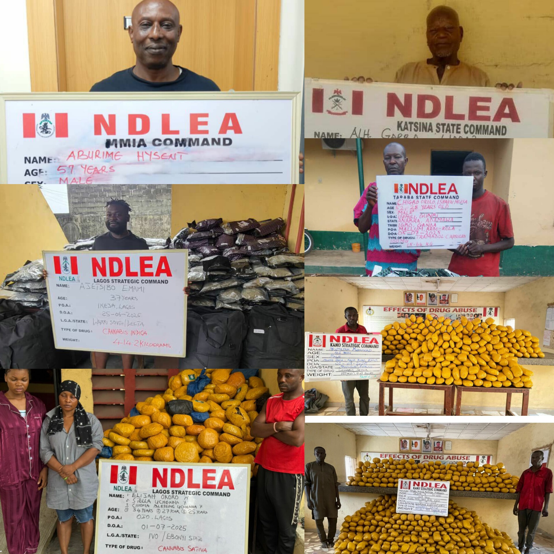 NDLEA Busts Drug Syndicates, Intercepts Cocaine Hidden in Lipsticks, Property Documents 1 NDLEA Busts Drug Syndicates, Intercepts Cocaine Hidden in Lipsticks, Property Documents