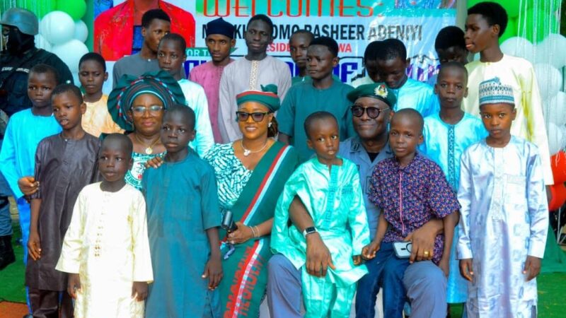 COWA National President Inaugurates Kebbi Secretariat, Distributes Relief Materials to Orphans, Widows