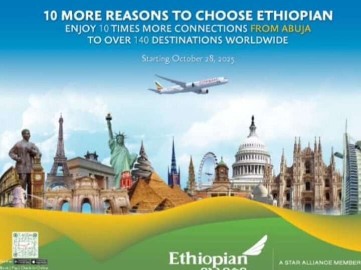 Ethiopian Airlines Boosts Abuja Connectivity with Three Extra Weekly Flights from October