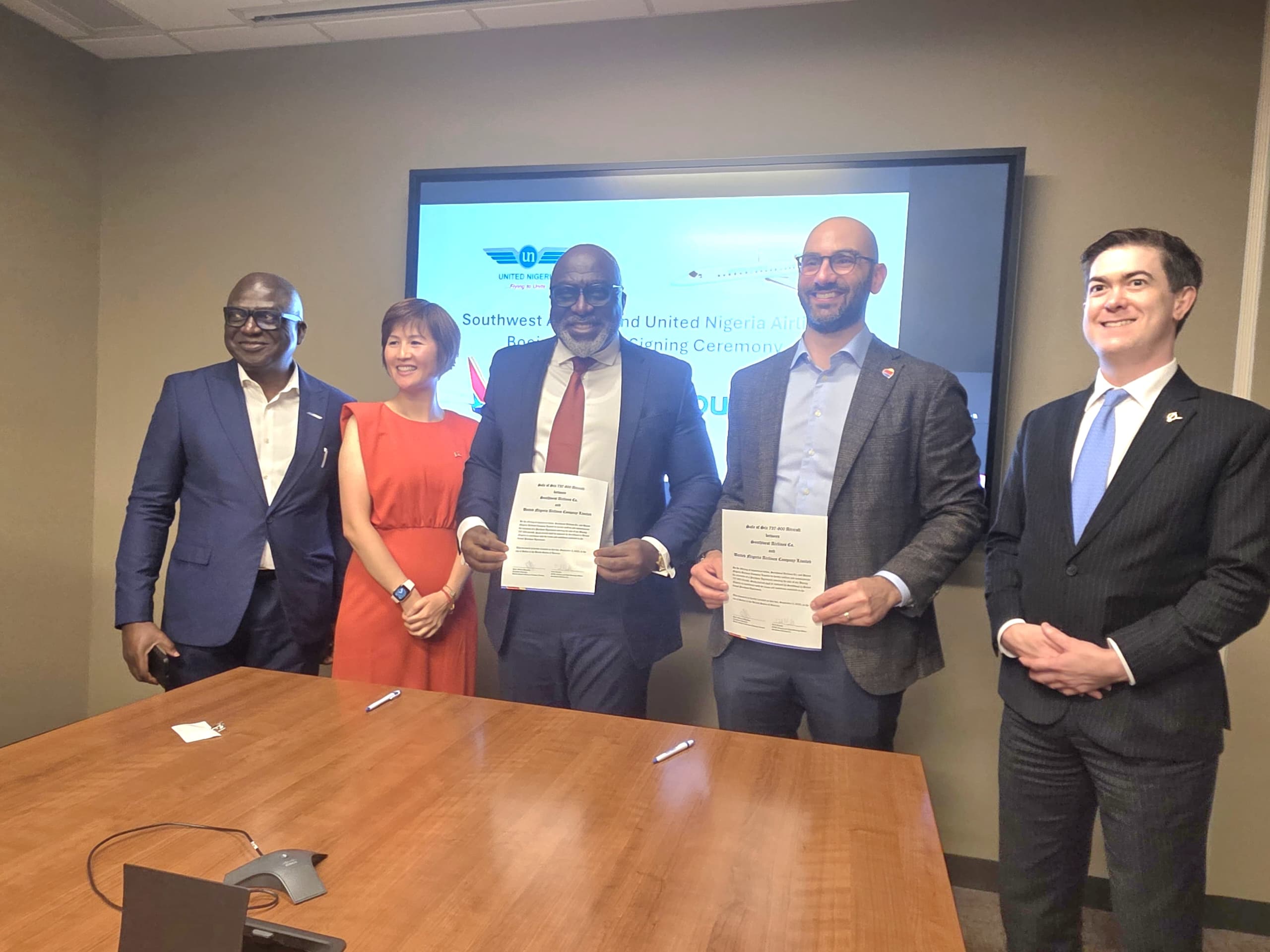 United Nigeria Airlines Seals Landmark Deal with Southwest Airlines for Six Boeing 737-800 1 United Nigeria Airlines Seals Landmark Deal with Southwest Airlines for Six Boeing 737-800