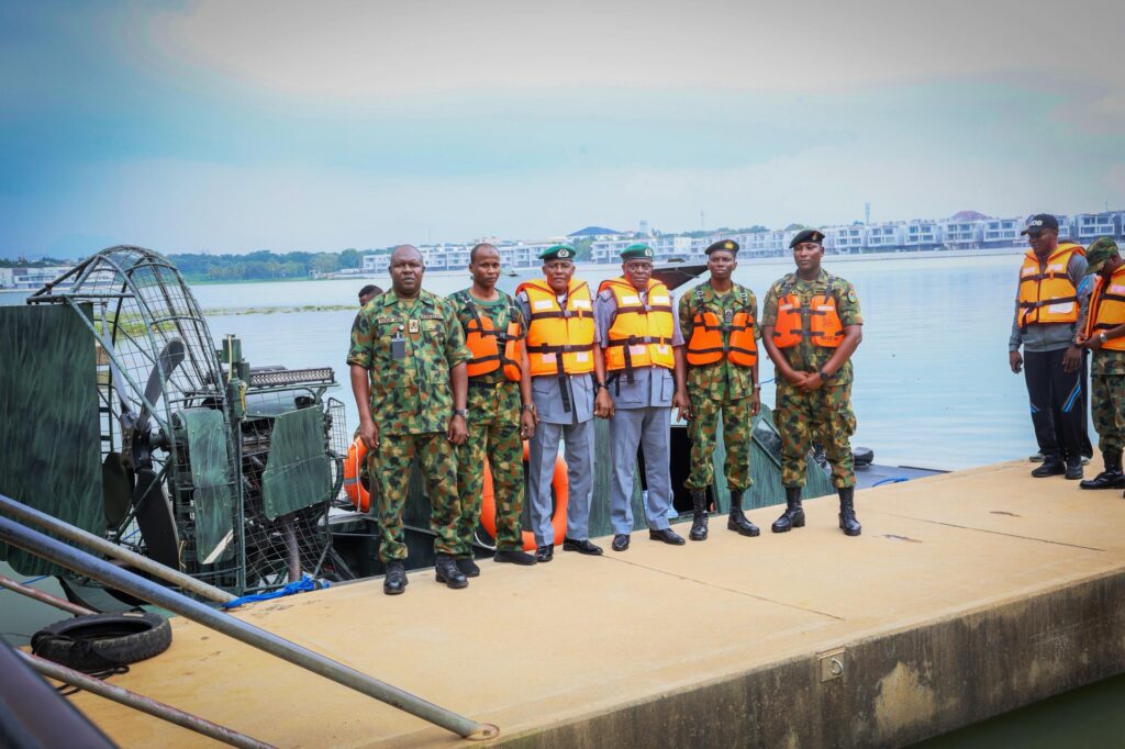 Customs, Defence Bureau Test Indigenous Airboat to Bolster Anti-Smuggling, Maritime Security Operations 3 IMG 20250908 WA0018