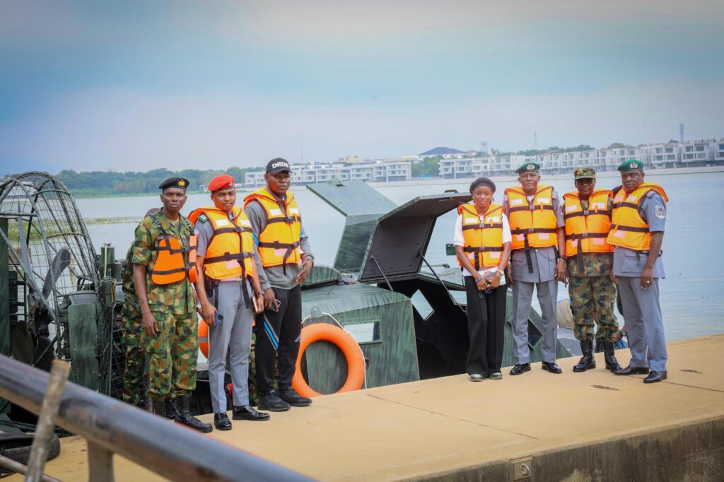 Customs, Defence Bureau Test Indigenous Airboat to Bolster Anti-Smuggling, Maritime Security Operations 2 IMG 20250908 WA0022