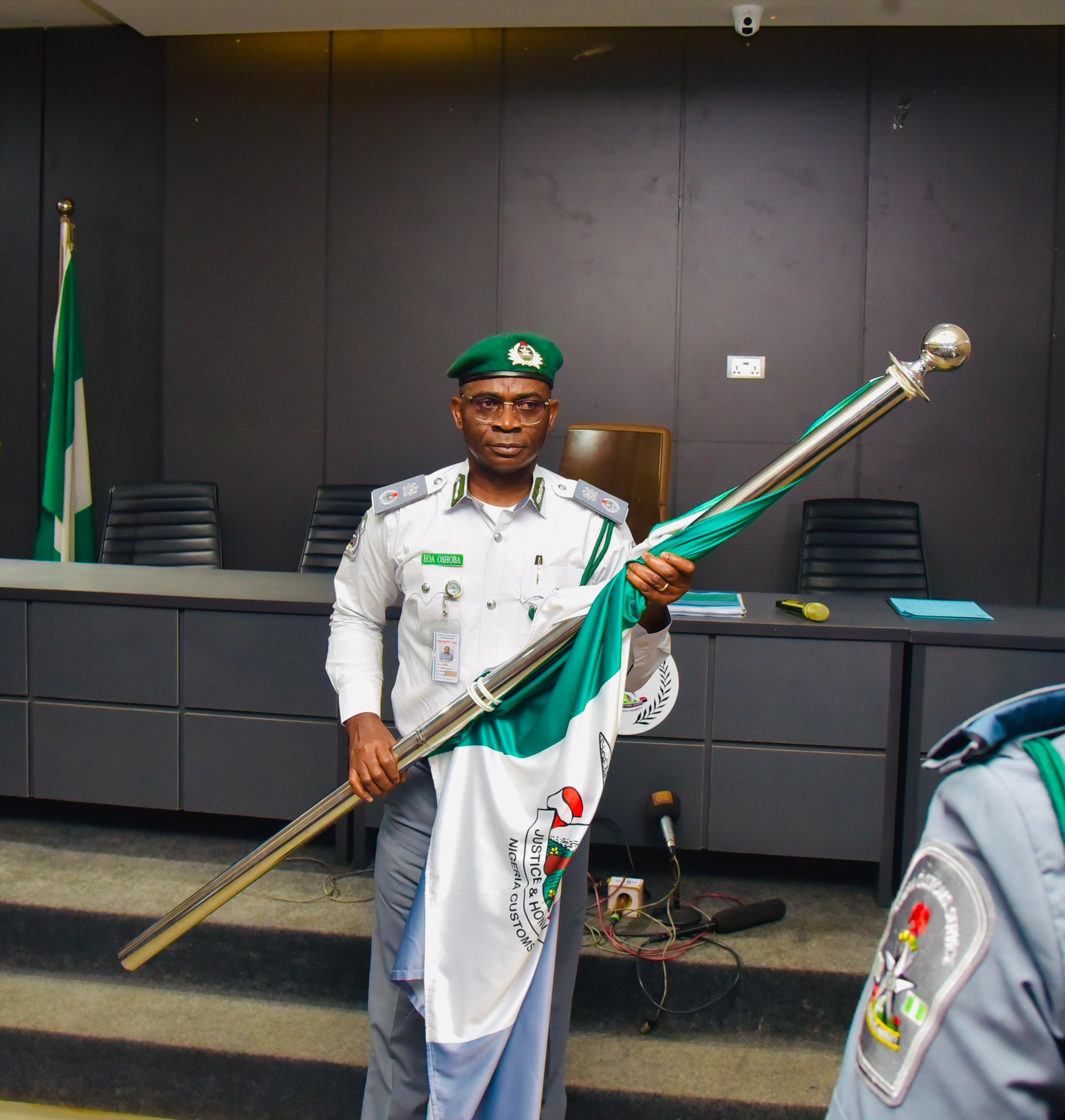 Oshoba Assumes Leadership at Apapa Customs Command, Pledges Revenue Growth, Stronger Security, Stakeholder Collaboration