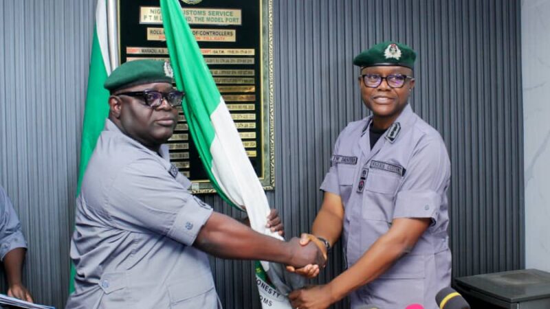 Comptroller Joe Anani Assumes Leadership of PTML Command, Pledges Enhanced Trade Facilitation, Zero Tolerance for Smuggling