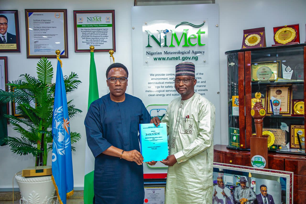 NiMet, Adamawa State University Sign MoU to Strengthen Climate Research, Early Warning Systems