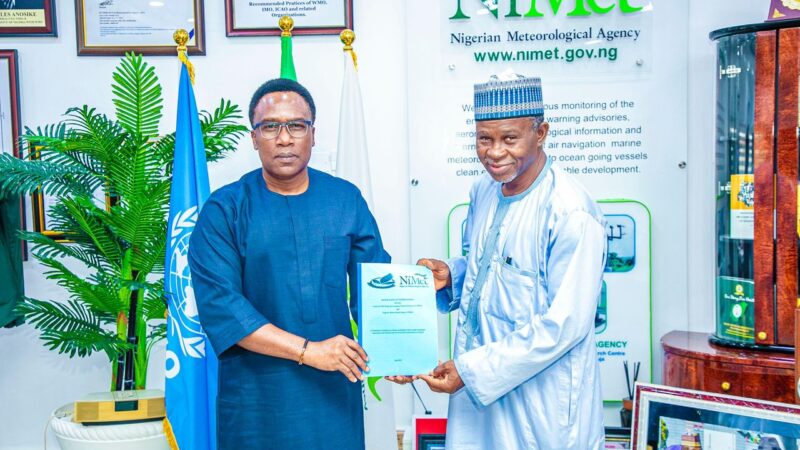 NiMet, C-WINS Seal Strategic Partnership to Drive Climate Action and Community Resilience
