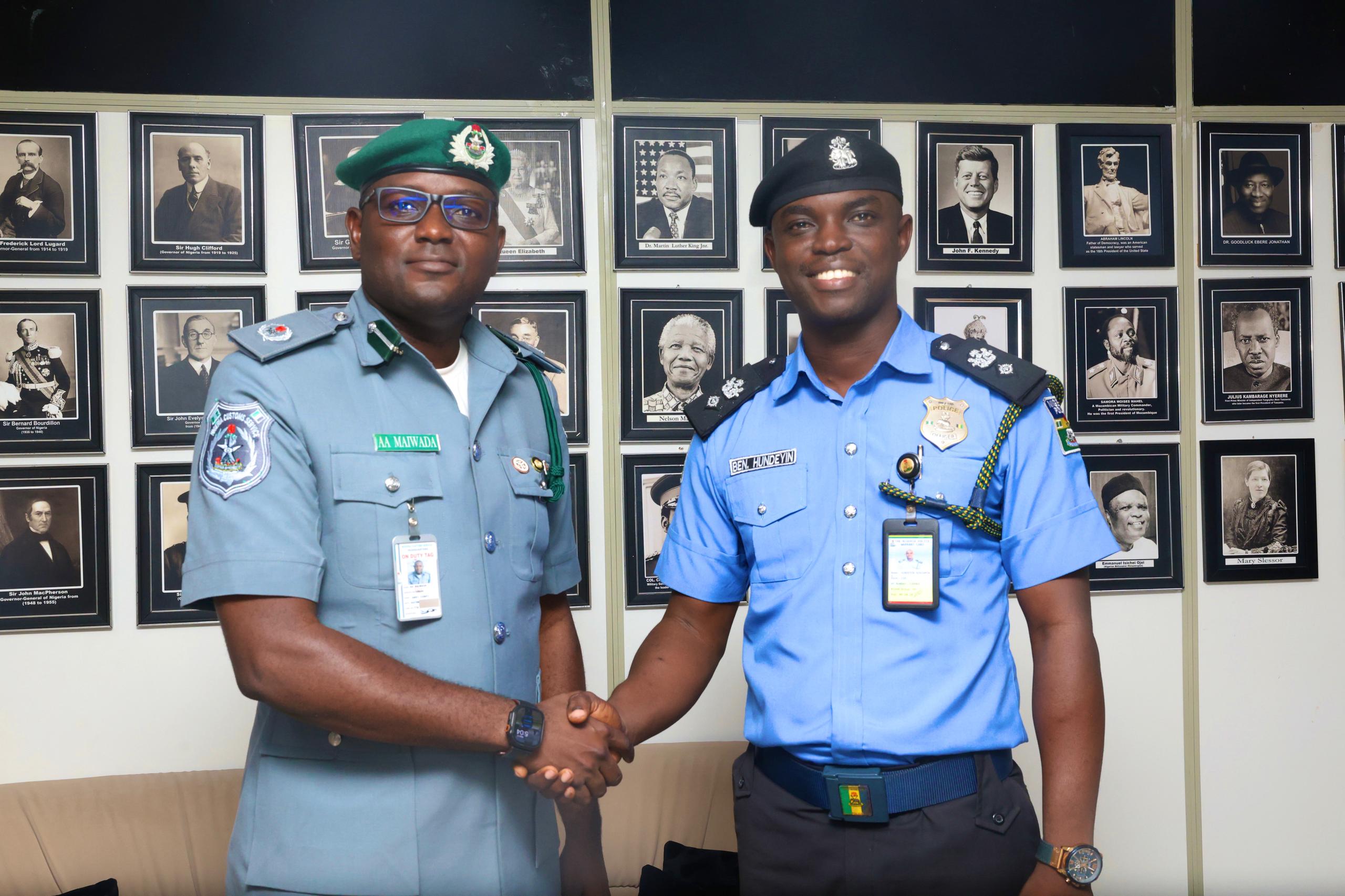 Nigeria Customs Service Hosts Force PRO, Reaffirms Commitment to Inter-Agency Collaboration