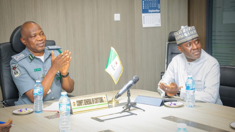 Customs, NCC Forge Stronger Partnership to Monitor Devices, Boost Security, Public Safety