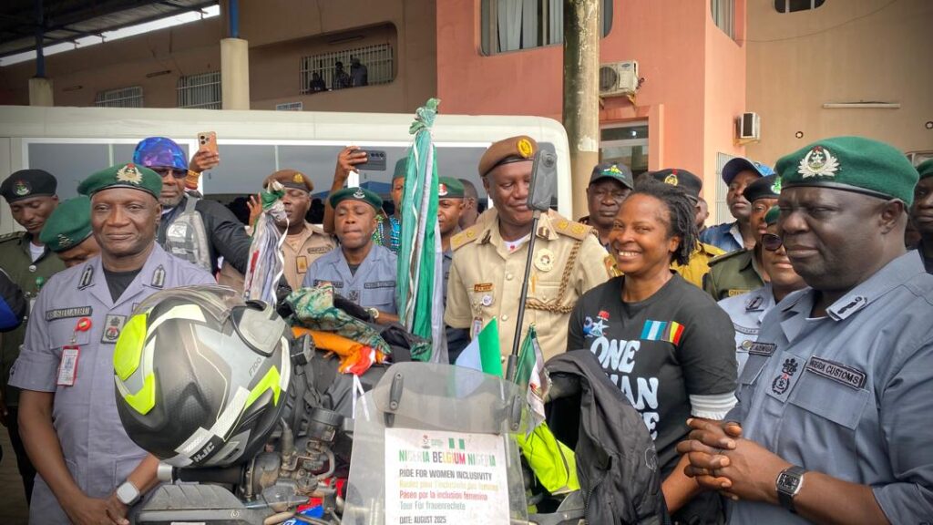 Trailblazing Customs Officer Completes 72-Day Solo Motorbike Journey from Nigeria to Belgium and Back 3 IMG 20251013 WA0300