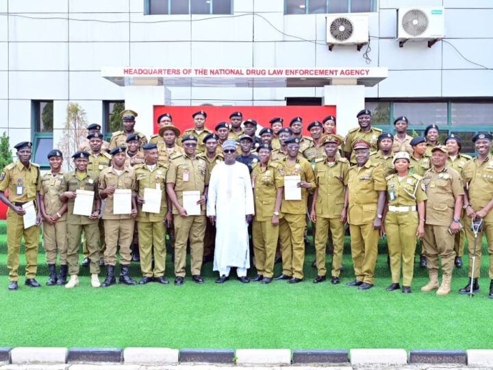Marwa Commends NDLEA Personnel as 45,853 Arrests, 8.5m Kilograms of Drugs Seized, and 9,263 Convictions Recorded in 30 Months