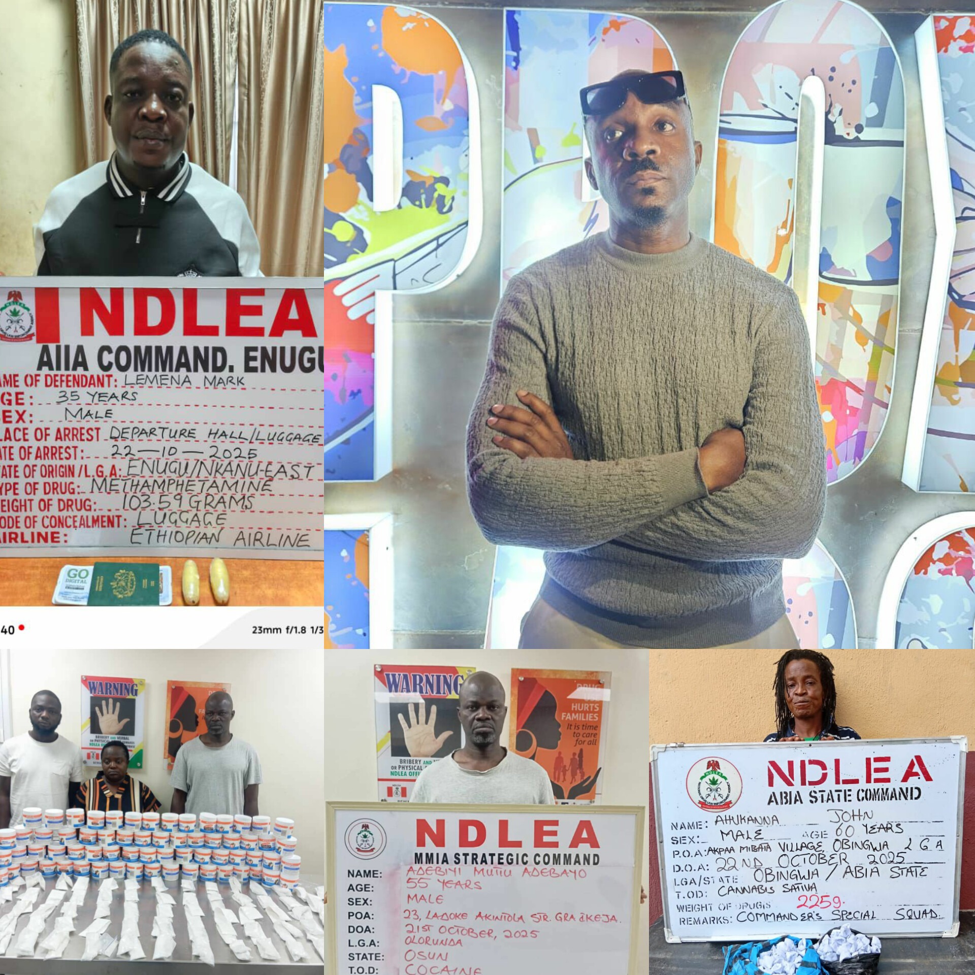 NDLEA Uncovers Cocaine Bound for UK hidden in cream containers, Raids Night Club, Arrests ‘Pretty Mike’, Others 1 NDLEA Uncovers Cocaine Bound for UK hidden in cream containers, Raids Night Club, Arrests ‘Pretty Mike’, Others