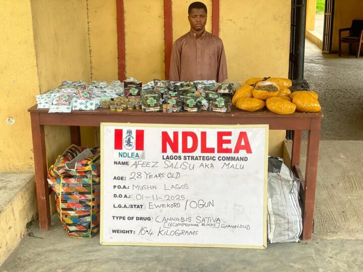 NDLEA Uncovers Fake Medicinal Cannabis Syndicate in Lagos, Warns Nigerians Against Deadly Psychoactive Products
