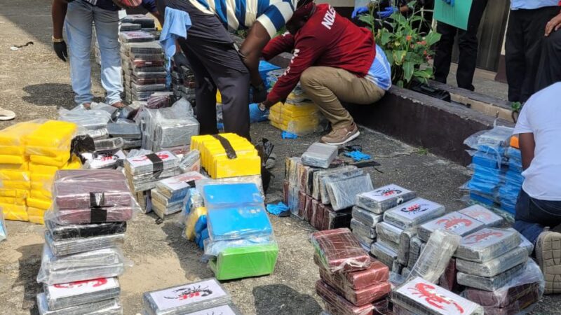 NDLEA Partners US-DEA, UK-NCA to Track Global Cartel Behind Record 1,000kg Cocaine Seizure at Lagos Port