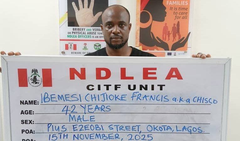 NDLEA Arrests Wanted Drug Baron in Lagos, Recovers Large Cache of Narcotics, Foreign Currency