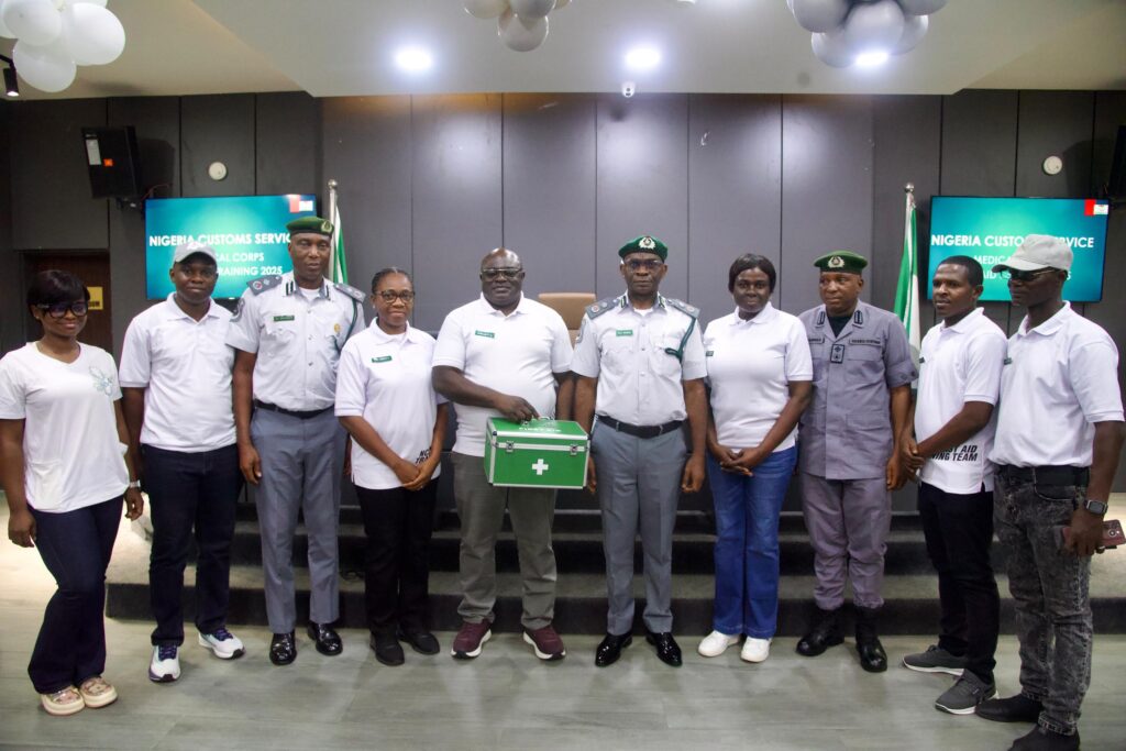 Apapa Customs Officers Begin Intensive First Aid Training to Boost Workplace Safety 2 IMG 20251124 WA01491
