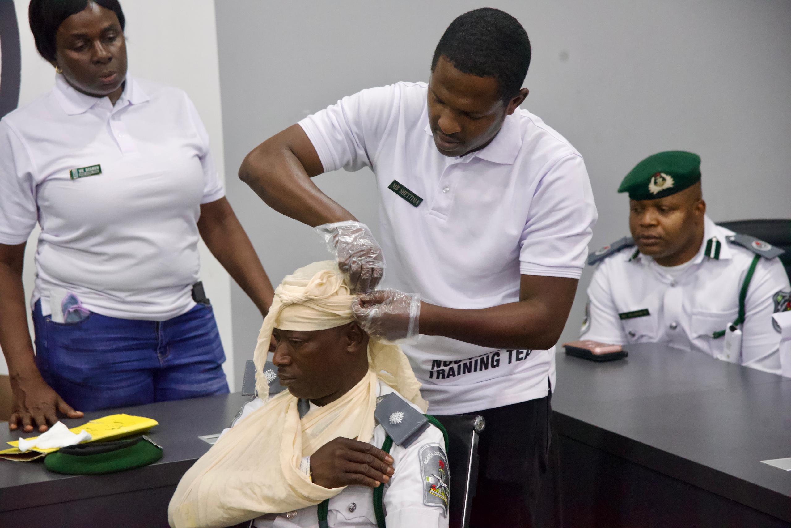 Apapa Customs Officers Begin Intensive First Aid Training to Boost Workplace Safety