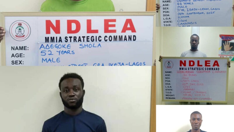 Five Drug Kingpins Jailed for 21 Years as NDLEA Secures Major Convictions 2 Five Drug Kingpins Jailed for 21 Years as NDLEA Secures Major Convictions