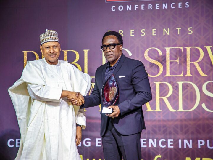 NiMet DG Honoured with BusinessDay Public Service Excellence Award 2025