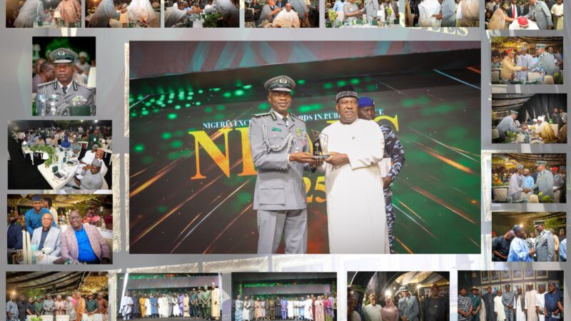 CGC Adeniyi Honoured with National Award for Excellence in Revenue Collection