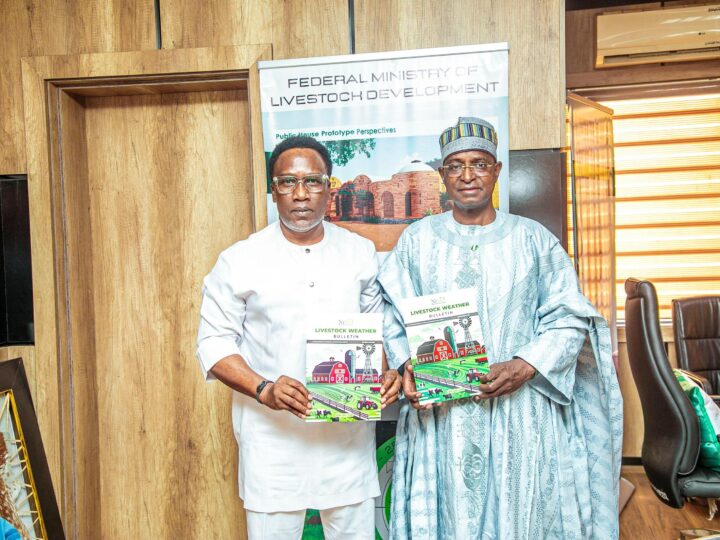 NiMet Presents Maiden Livestock Weather Bulletin to Livestock Minister, Seeks Climate-Smart Collaboration