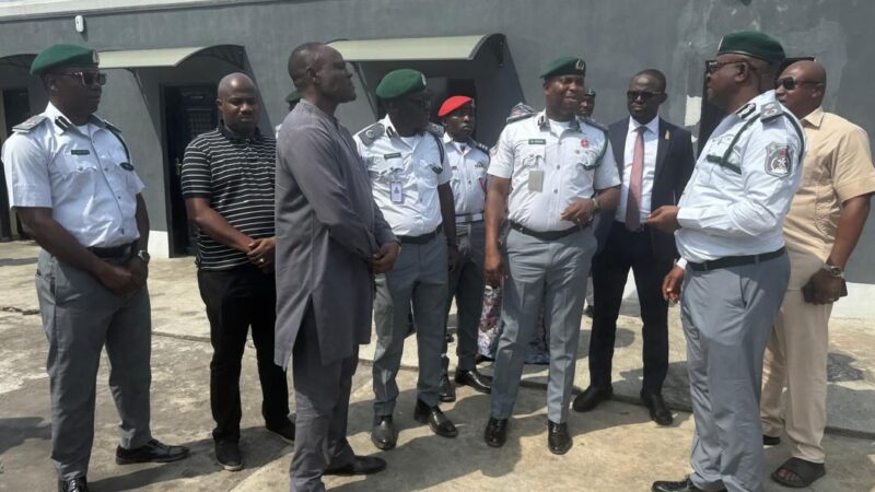 Adigun Reviews Bonded Terminals’ Operations at Kirikiri Lighter Terminal Command, Emphasises Efficiency, Compliance