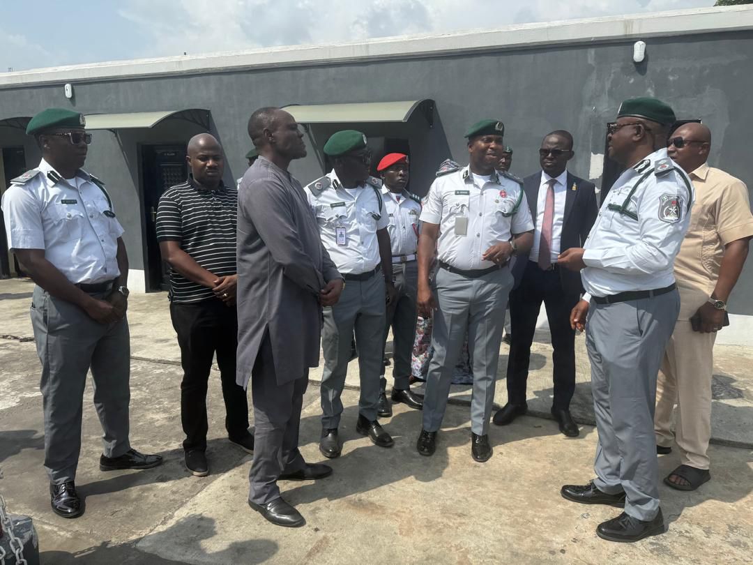 Adigun Reviews Bonded Terminals’ Operations at Kirikiri Lighter Terminal Command, Emphasises Efficiency, Compliance
