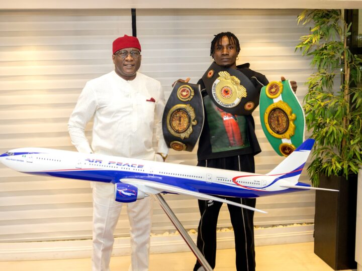 Air Peace Boss Onyema Rewards WABU Champion Obizulike with N10m Sponsorship, Free Flights