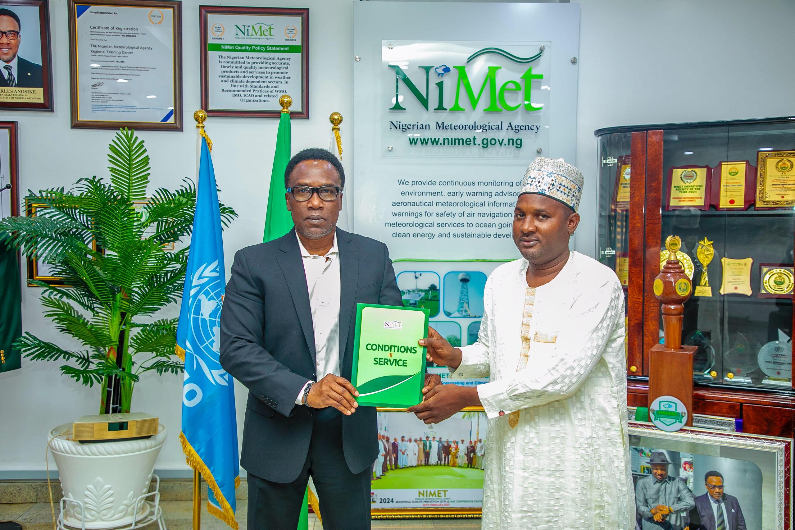 NiMet Secures Approval for Revised Conditions of Service, Strengthens Staff Welfare, Professional Standards