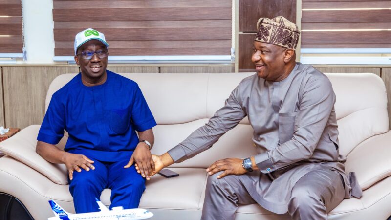 Keyamo, Okpebholo Deepen Talks on Edo Indigenous Airline, Technical Committee Inaugurated