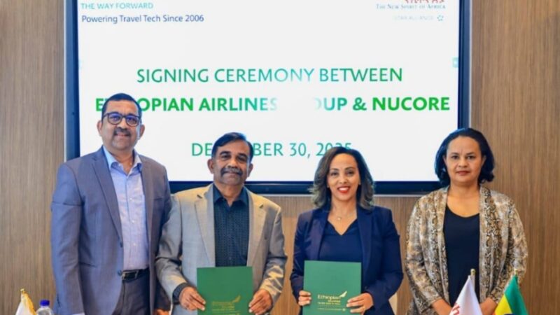 Ethiopian Airlines Partners Nucore Technologies to Accelerate Digital Transformation, B2B Distribution