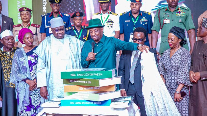FG Unveils 2026 Seasonal Climate Prediction, Warns of Climate Risks to Aviation, Food Security