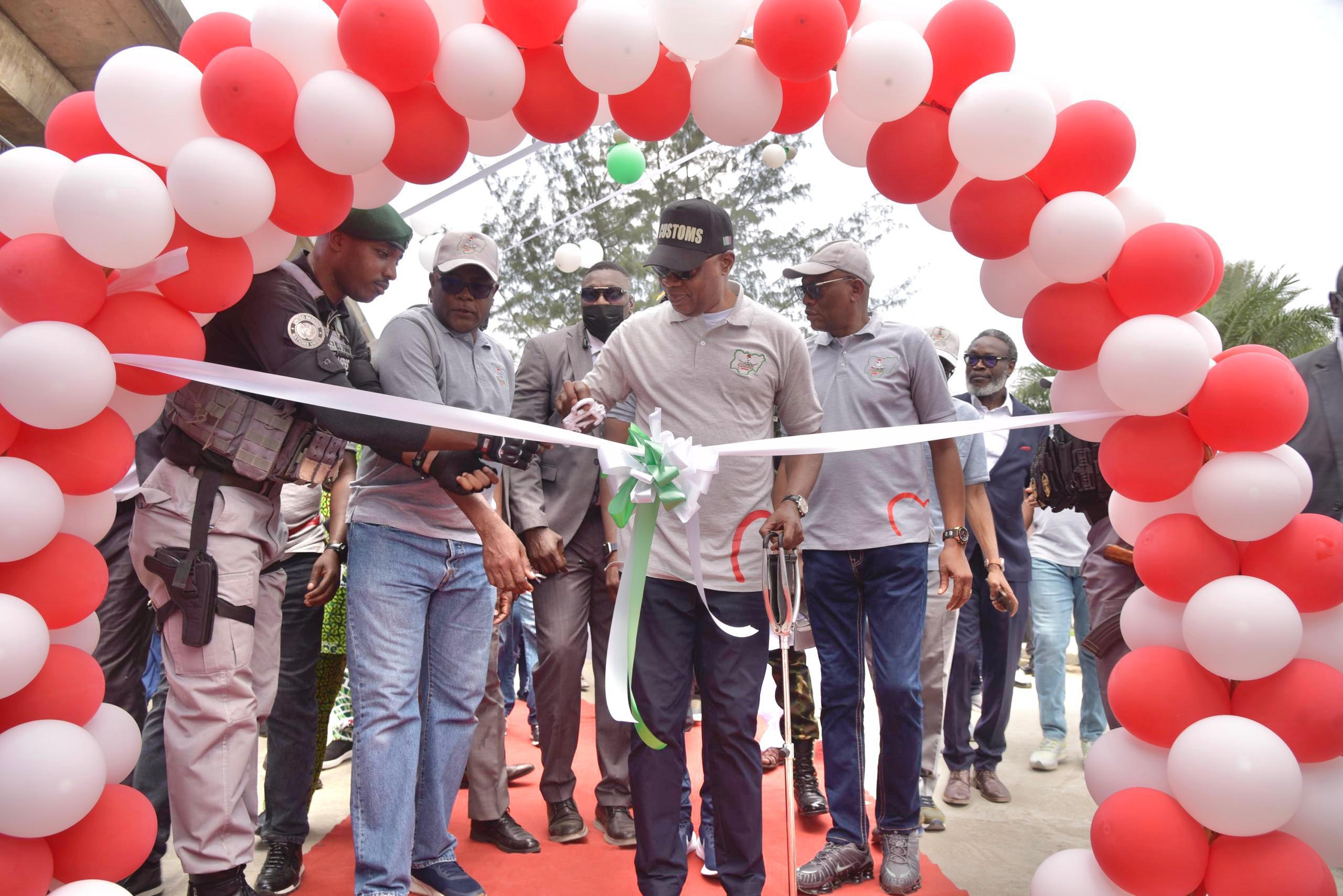 Customs Renovates Lagos School, Unveils Sports Arena to Boost Education, Community Well-Being