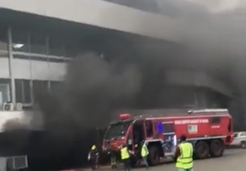 Fire Disrupts Operations at Lagos Airport as 14 Rescued, Flights Diverted 3 IMG 20260223 WA01701