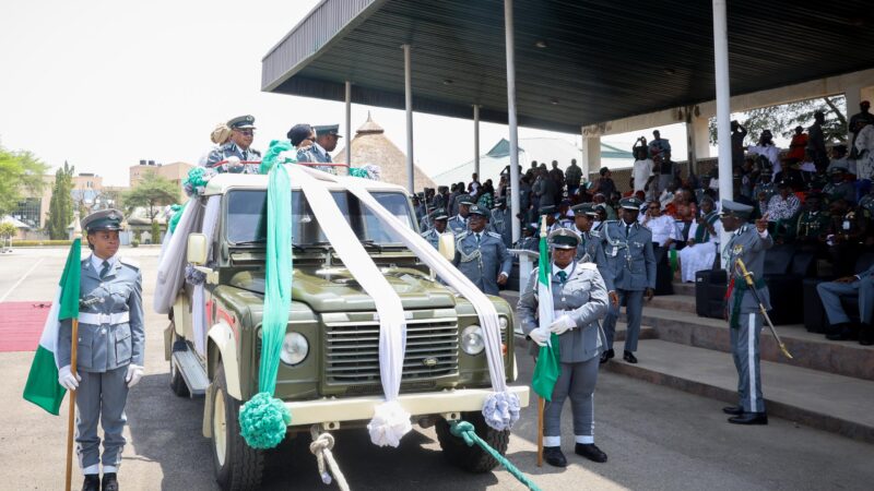Nigeria Customs Service Honours DCG Dera Nnadi, ACG Kingsley Egwu at Ceremonial Pulling-Out Parade