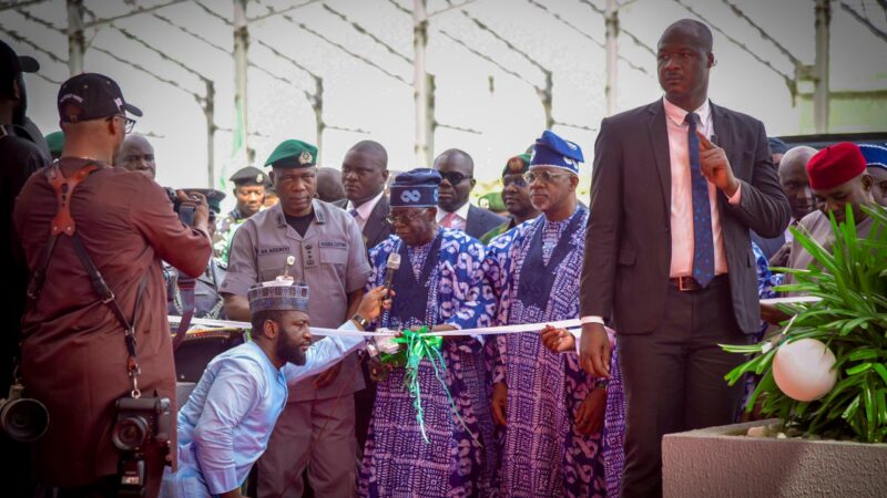 Tinubu Commissions Modern Customs FOU ‘A’ Complex in Ogun, Signals Boost for Operations, Officers’ Welfare