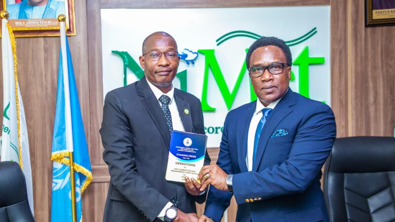 NiMet Inaugurates Anti-Corruption Unit, Reinforces Drive for Transparency, Accountability