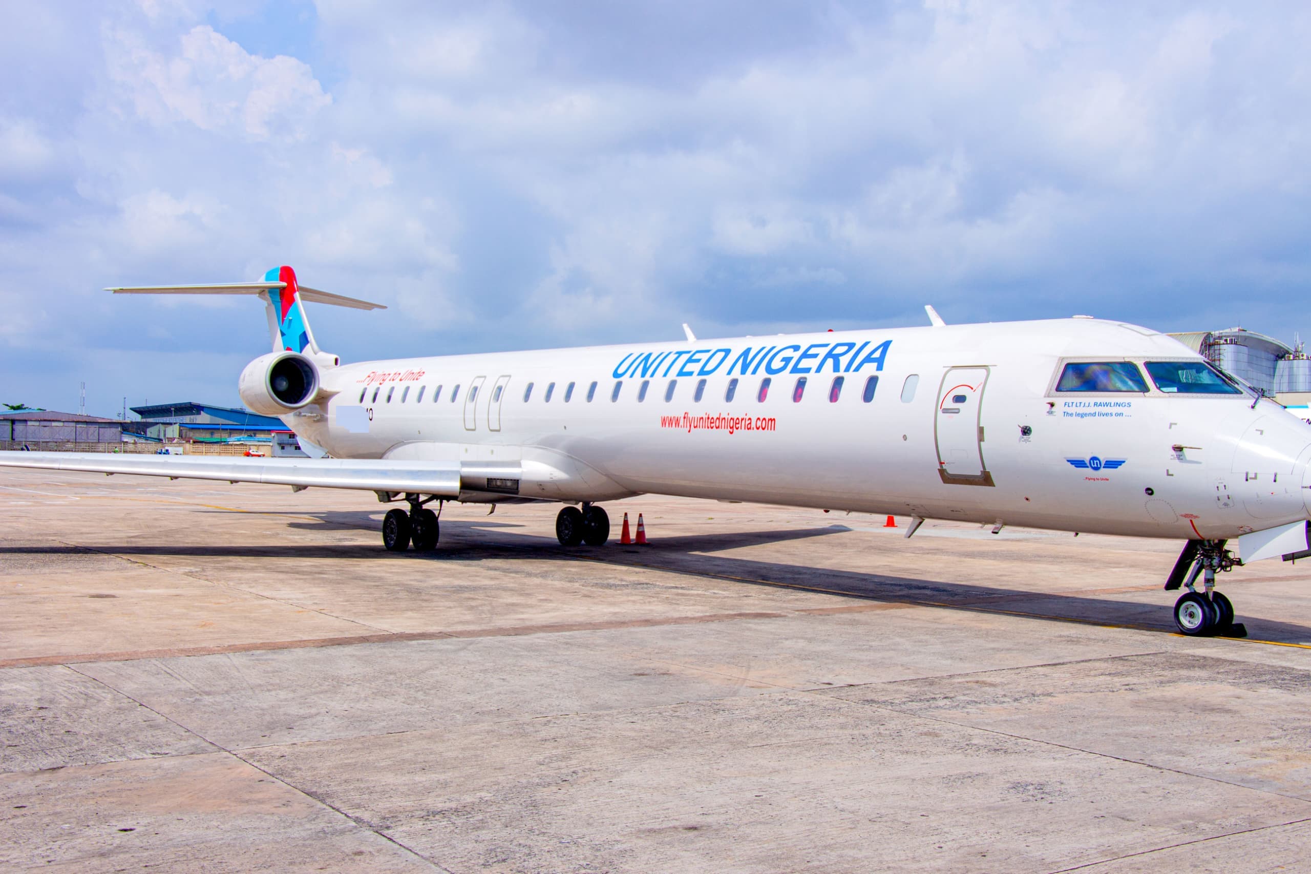 Bird Strike Grounds United Nigeria Airlines CRJ-900 Aircraft After Safe Landing in Abuja