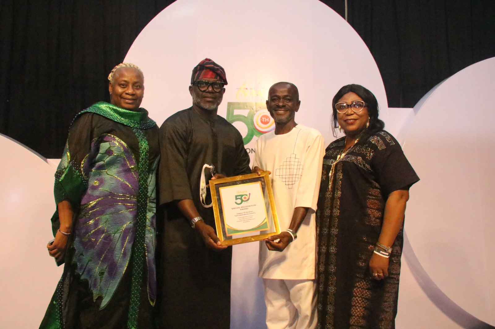 LAAC Honoured at NANTA’s Golden Jubilee AGM in Ibadan