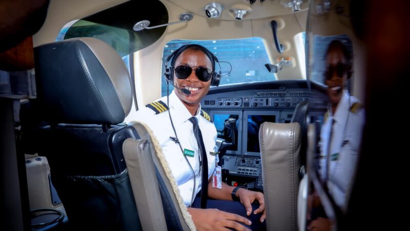 Nigeria Customs Honours Nafisat Balogun as First Female Pilot with Commercial Multi-Engine Licence