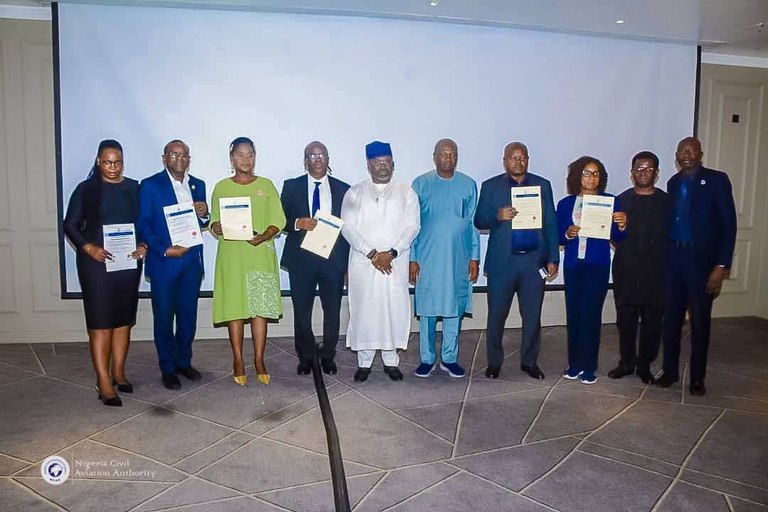NCAA Certifies Six Aviation Security Institutions to Strengthen Nigeria’s AVSEC Standards