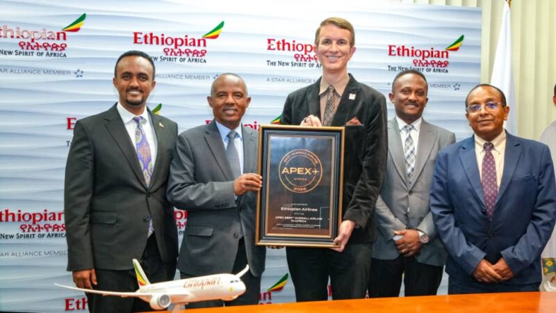 Passenger Votes Propel Ethiopian Airlines to Top Spot in Africa at 2026 APEX Awards