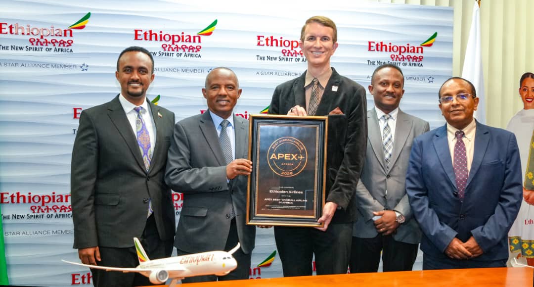 Passenger Votes Propel Ethiopian Airlines to Top Spot in Africa at 2026 APEX Awards