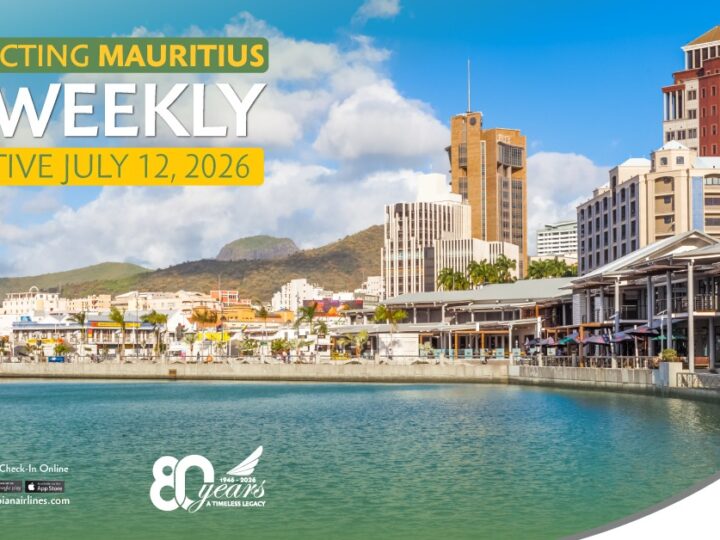 Ethiopian Airlines Expands African Network with New Direct Mauritius Service