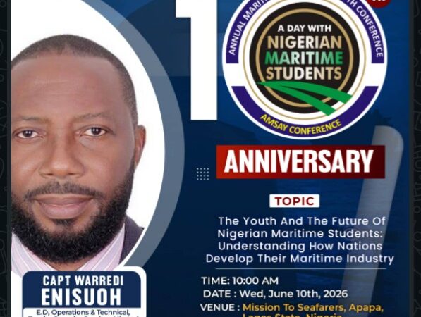Capt Warredi to Deliver Keynote Address at 10th AMSAY Conference in Lagos