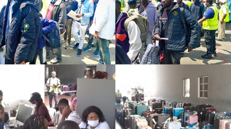 Returnees From Xenophobia-Hit South Africa Arrive Lagos as MTN’s N50,000 Airtime Offer Raises Questions Over Corporate Sensitivity