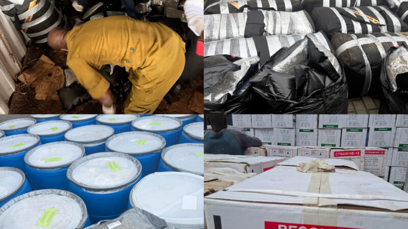 Apapa Customs Intercepts 1.8 Tonnes of ‘Canadian Loud’, Seizes Expired Drugs Worth N12.8bn