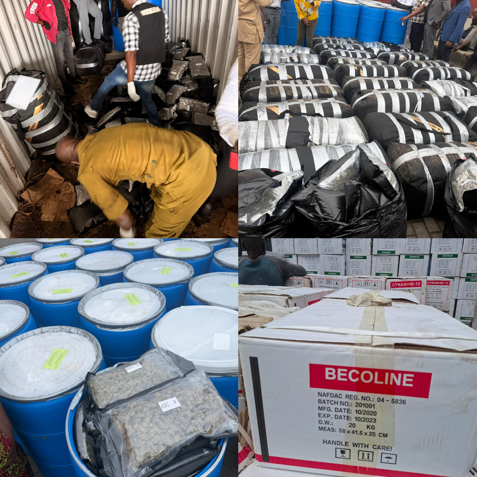 Apapa Customs Intercepts 1.8 Tonnes of ‘Canadian Loud’, Seizes Expired Drugs Worth N12.8bn