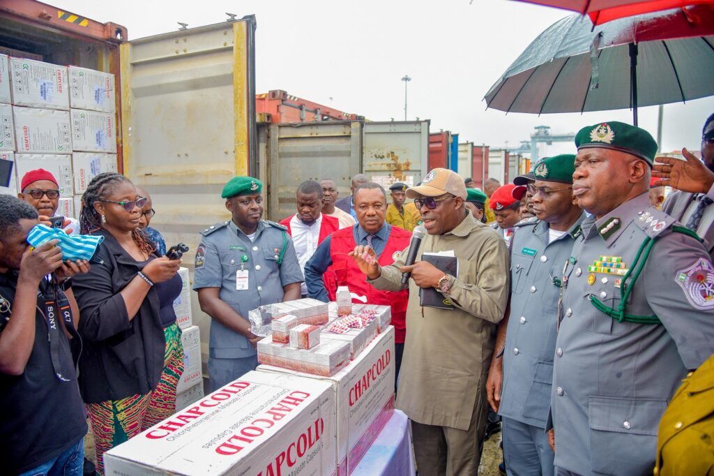 Customs Seizes N53.39bn Worth of Narcotics, Expired Pharmaceuticals at Apapa, Hands Over Contraband to NDLEA, NAFDAC 5 145405